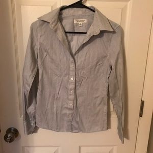 Striped button up shirt